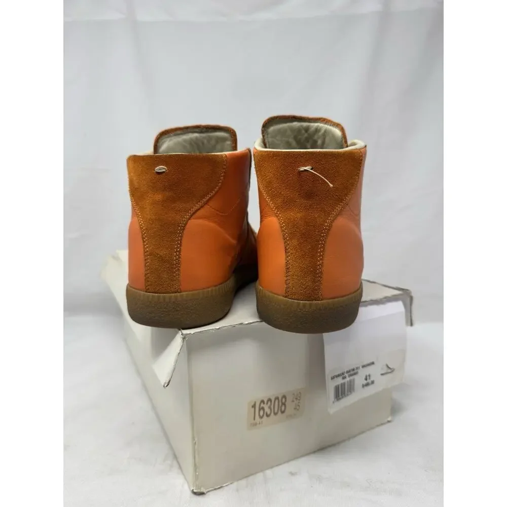 Maison Margiela GAT High Orange size 41 (US8) made in Italy